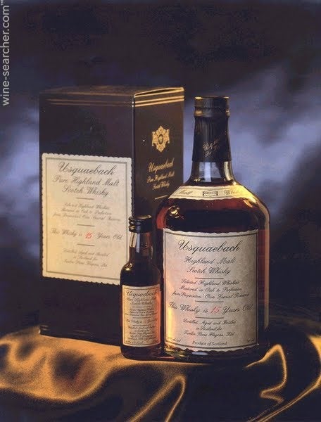 Usquaebach 15 Year Old Blended Malt Scotch Whisky, Highlands, Scotland