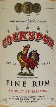 Cockspur 5 Star Fine Rum, Barbados