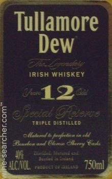 Tullamore Dew 12 Year Old Special Reserve Blended Irish Whiskey, Ireland