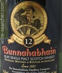 Bunnahabhain 12 Year Old Single Malt Scotch Whisky, Islay, Scotland