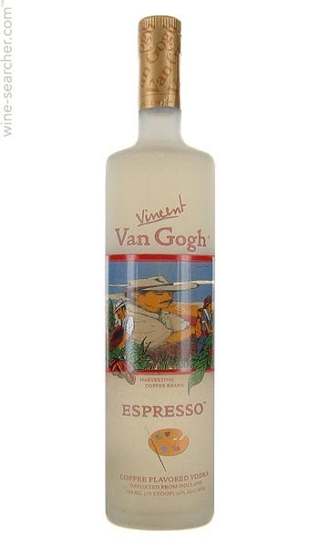 Vincent Van Gogh Espresso Coffee Flavored Vodka, Netherlands