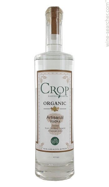 Crop Harvest Earth Organic Artisanal Vodka, USA