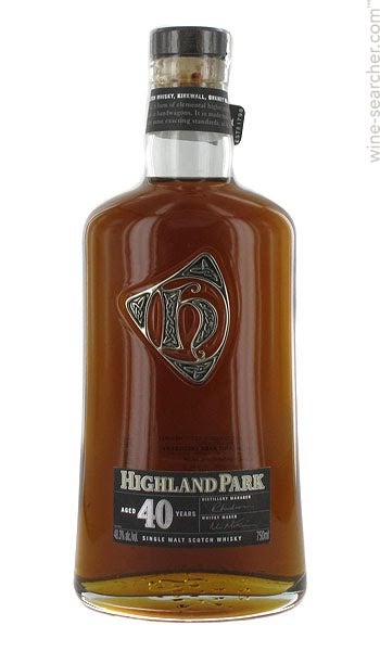 2019 Highland Park 40 Year Old Single Malt Scotch Whisky, Orkney, Scotland