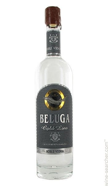 Beluga Gold Line Noble Vodka, Russia