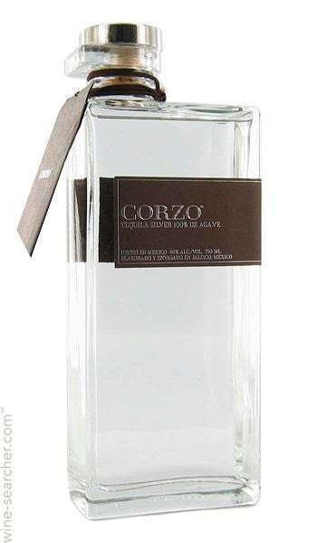 Corzo Silver Tequila, Jalisco, Mexico