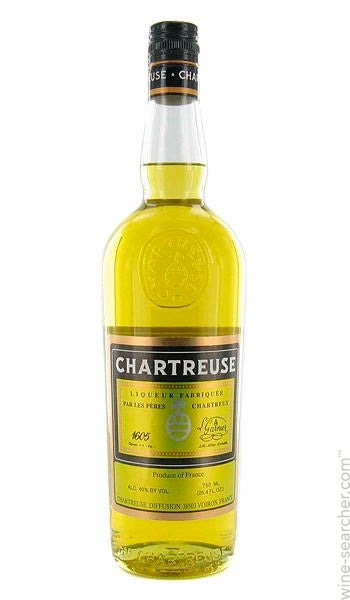 Chartreuse Jaune Yellow Liqueur, Isere, France