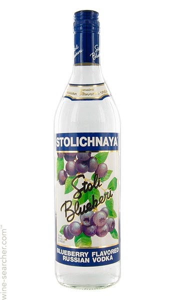 Stolichnaya Blueberi Blueberry Vodka