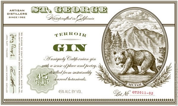 St. George Spirits Terroir Gin, USA