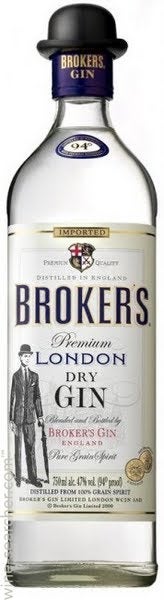 Broker's Premium London Dry Gin, England