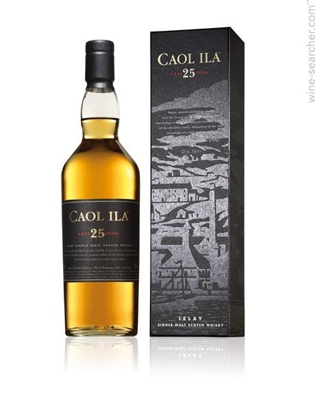 Caol Ila 25 Year Old Single Malt Scotch Whisky, Islay, Scotland