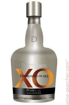 Dictador Solera System Perpetual X.O. Rum, Colombia