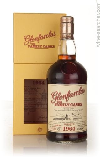 1964 Glenfarclas The Family Casks Single Cask Vintage Single Malt Scotch Whisky, Speyside, Scotland