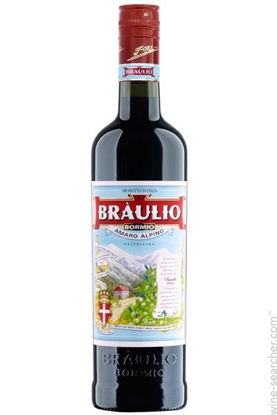 Braulio Bormio Amaro Alpino Liqueur, Italy