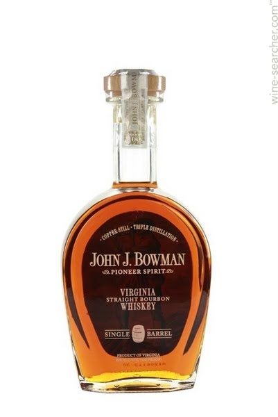 A. Smith Bowman Distillery 'John J. Bowman' Pioneer Spirit Single Barrel Virginia Straight Bourbon Whiskey, Virginia, USA