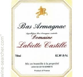 1988 Labiette Castille Bas Armagnac, France