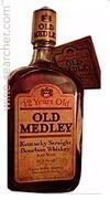 Charles Medley Distillers 'Old Medley' 12 Years Old Straight Bourbon Whiskey, Kentucky, USA