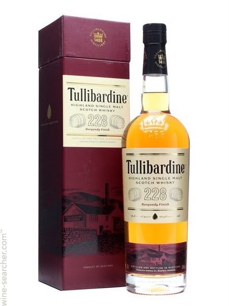 Tullibardine 228 Burgundy Finish Single Malt Scotch Whisky, Highlands, Scotland