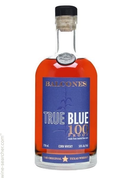 Balcones Distilling True Blue 100 Proof Corn Whisky, Texas, USA