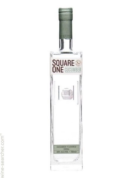 Square One Cucumber Flavored Organic Vodka, USA