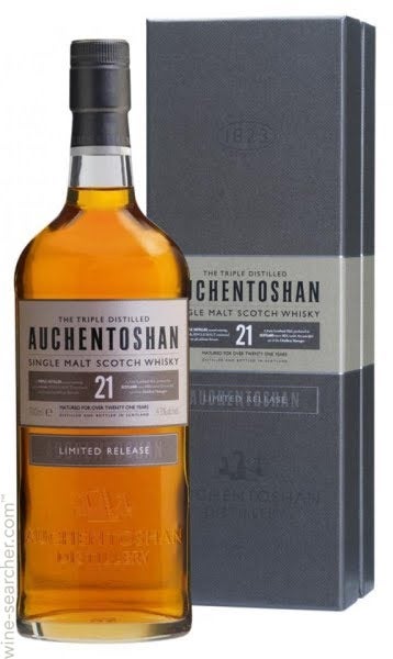 Auchentoshan Limited Release 21 Year Old Single Malt Scotch Whisky, Lowlands, Scotland