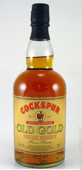 Cockspur Old Gold Special Reserve Rum, Barbados