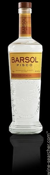 Barsol Selecto Pisco Italia, Peru