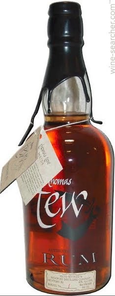 Thomas Tew Authentic Pot-Still Rum, Rhode Island, USA