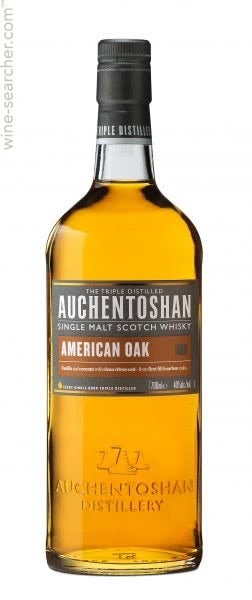 Auchentoshan American Oak Single Malt Scotch Whisky, Lowlands, Scotland