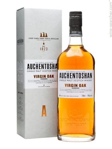 Auchentoshan Virgin Oak Single Malt Scotch Whisky, Lowlands, Scotland