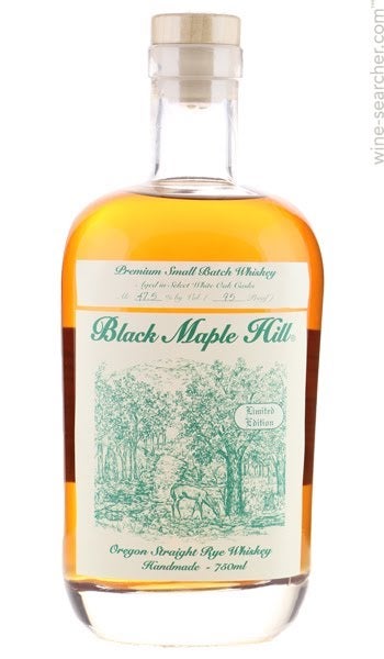 Black Maple Hill Oregon Premium Small Batch Straight Rye Whiskey, Oregon, USA