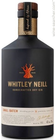 Whitley Neill 'Original' Handcrafted Dry Gin, England