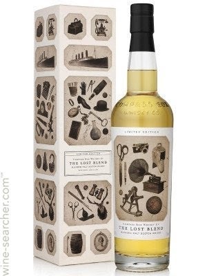 Compass Box 'The Lost Blend' Blended Malt Scotch Whisky, Scotland