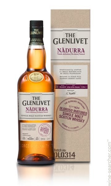 The Glenlivet Nadurra Oloroso Matured Single Malt Scotch Whisky, Speyside, Scotland