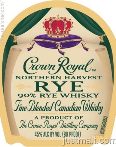 Crown Royal Northern Harvest Rye Whisky, Canada