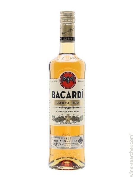 Bacardi Carta Oro Superior Gold Rum, Puerto Rico