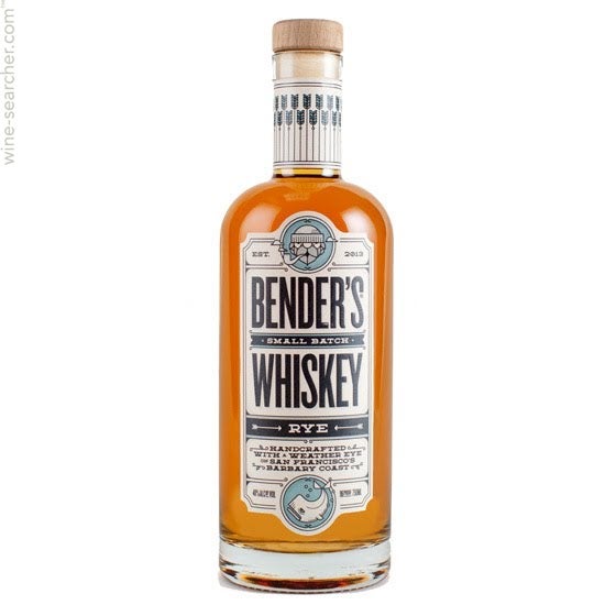 Bender's Small Batch Rye Whiskey, California, USA