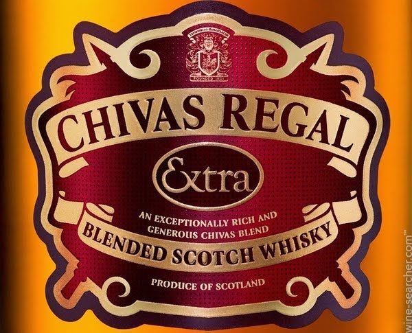 Chivas Regal Extra Blended Scotch Whisky, Scotland