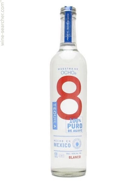 Tequila Ocho Single Estate Plata-Blanco, Jalisco, Mexico