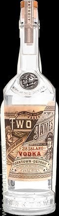 Two James Spirits '28 Island ' Vodka, Michigan, USA