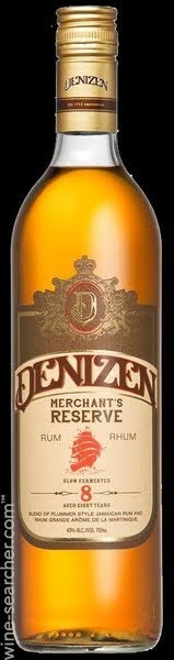 Denizen Merchant's Reserve 8 Year Old Rum, Netherlands