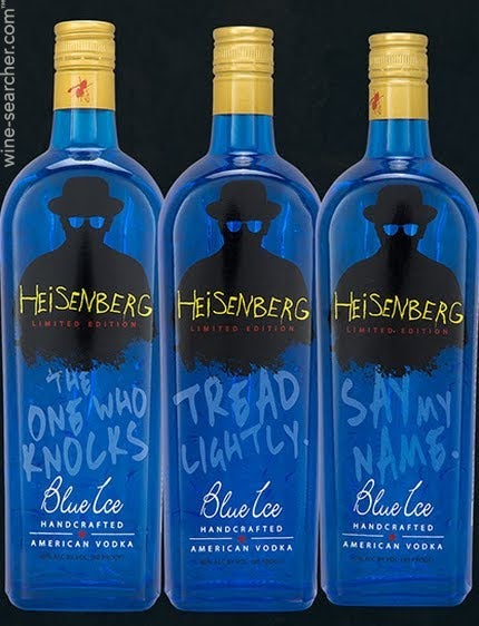 Blue Ice Heisenberg Limited Edition Vodka, California, USA