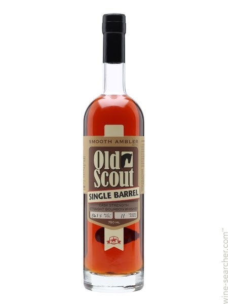 Smooth Ambler Old Scout Single Barrel Bourbon Whiskey, USA