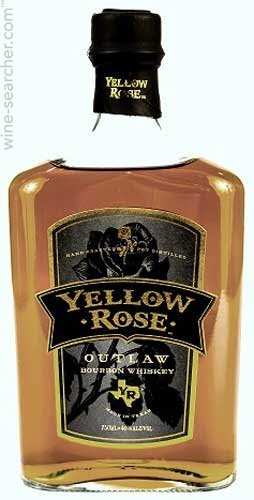 Yellow Rose Outlaw Bourbon Whiskey, Texas, USA