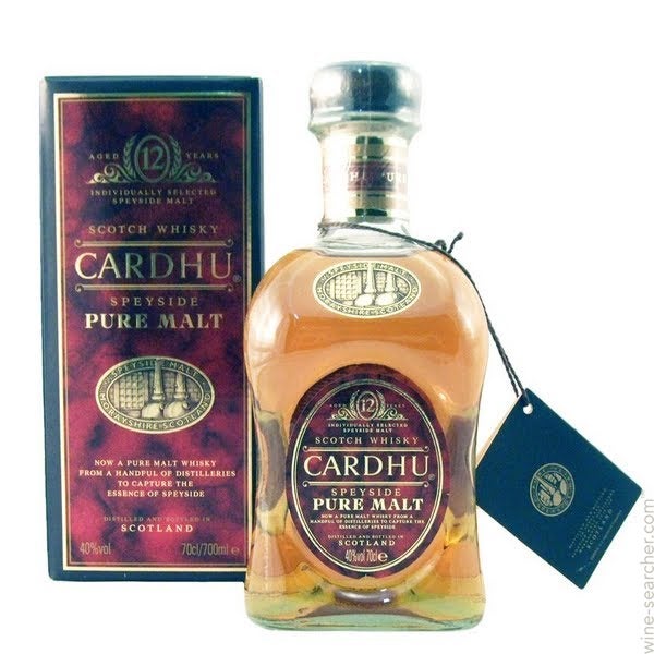 Cardhu 12 Year Old Single Malt Scotch Whisky, Speyside, Scotland