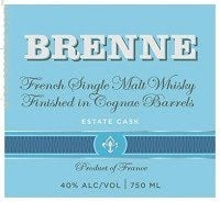 Brenne 'Estate Cask' French Single Malt Whisky, France