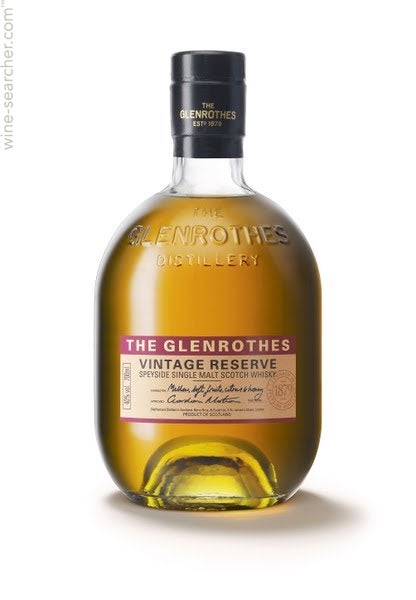 The Glenrothes Vintage Reserve Single Malt Scotch Whisky, Speyside, Scotland