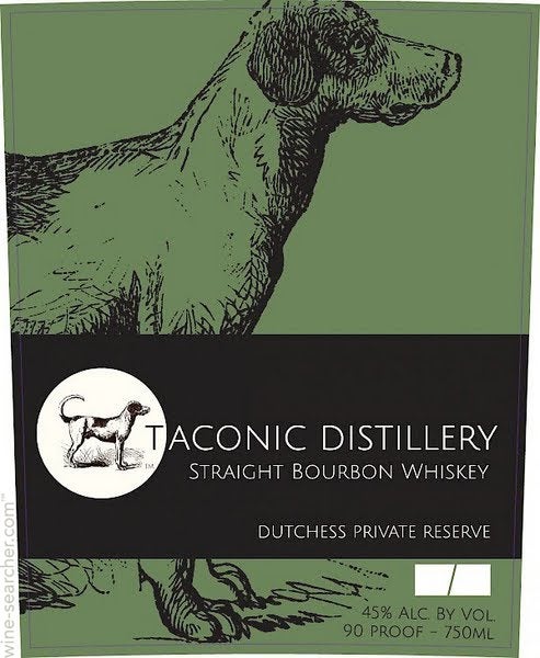 Taconic Distillery 'Dutchess Private Reserve' Straight Bourbon Whiskey, Hudson River Region, USA