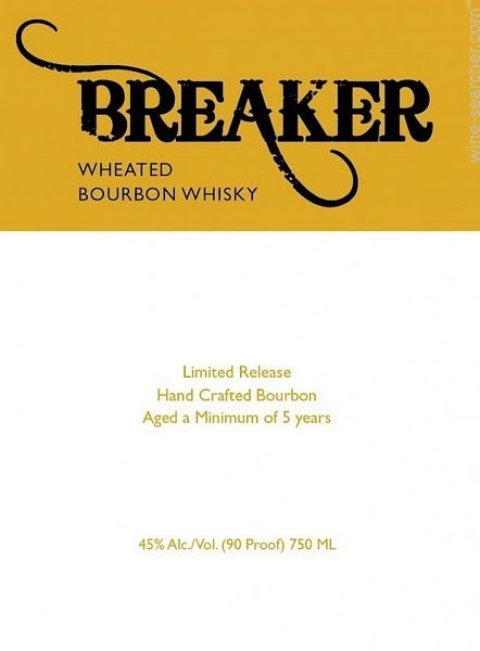 Ascendant Spirits 'Breaker' Wheated Bourbon Whiskey, California, USA