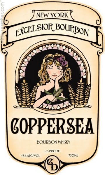 Coppersea Distilling 'Excelsior' New York Bourbon Whisky, Hudson River Region, USA