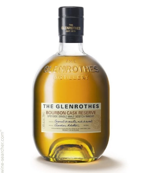 The Glenrothes Bourbon Cask Reserve Single Malt Scotch Whisky, Speyside, Scotland